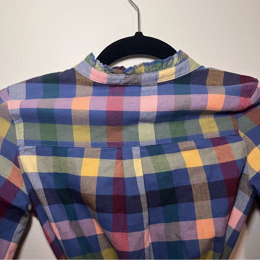 GAP Kids •‎ Plaid Flannel Shirt Dress